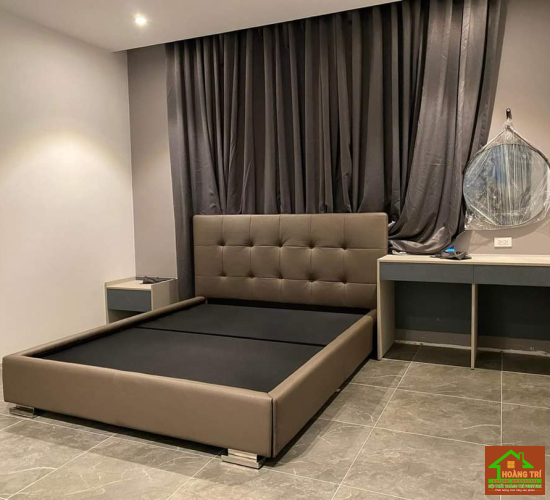 MẪU GIƯỜNG BỌC DA MS003