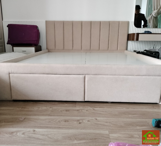 MẪU GIƯỜNG BỌC DA MS004
