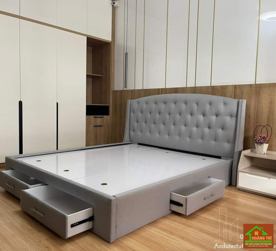 MẪU GIƯỜNG NGỦ BỌC DA MS001