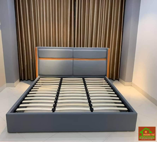 MẪU GIƯỜNG BỌC DA MS005