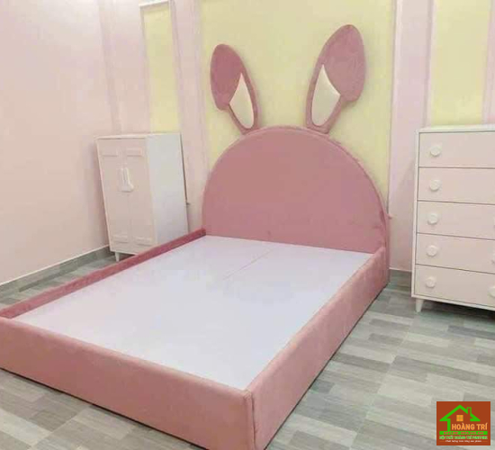 MẪU GIƯỜNG BỌC DA CHO BÉ MS007
